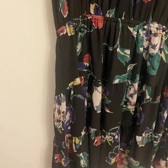 Lauren Ralph Lauren Floral Peasant flirty tiered romantic  feminine Dress 14 - Picture 7 of 9